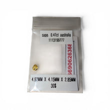 Load image into Gallery viewer, 0.47ct yellow sapphire
