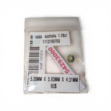 Load image into Gallery viewer, 1.29 CT Natural bicolor Australian sapphire
