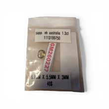 Load image into Gallery viewer, 1.3 carat no heat Australian sapphire
